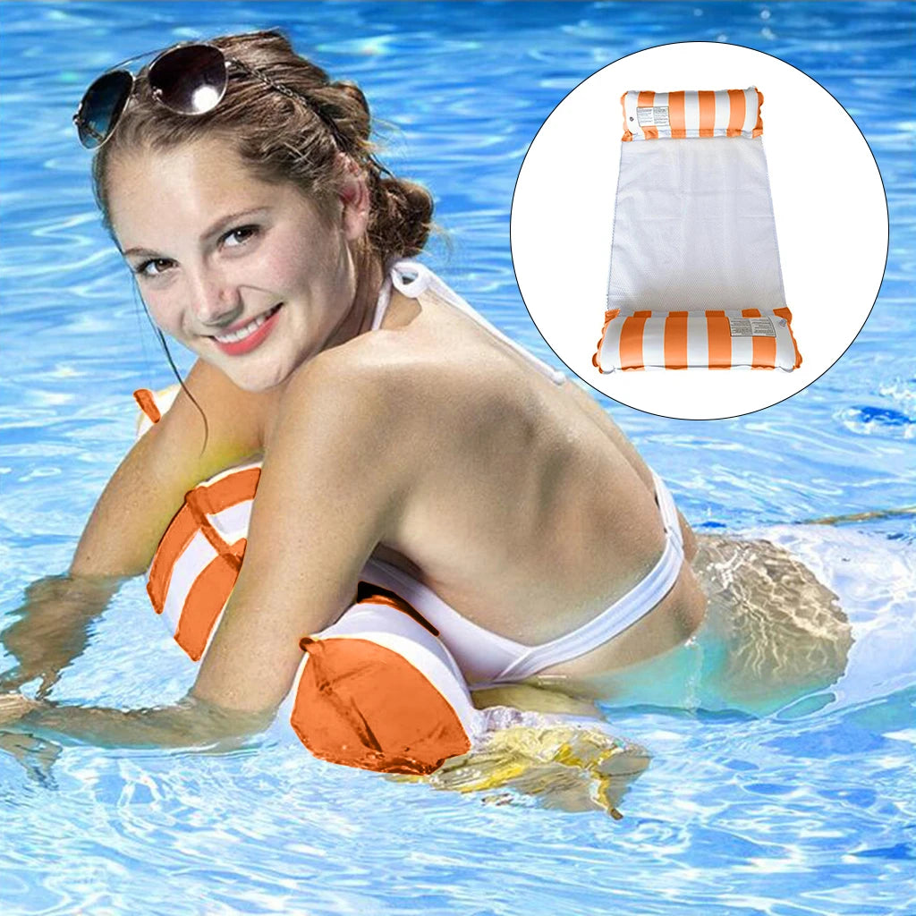 Colchão Inflável Flutuante para Piscina | Espreguiçadeira Aquática para Adultos