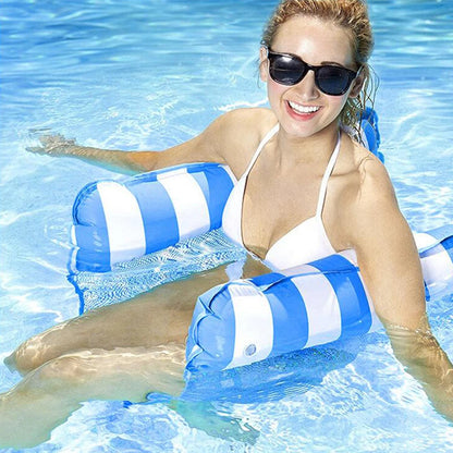Colchão Inflável Flutuante para Piscina | Espreguiçadeira Aquática para Adultos