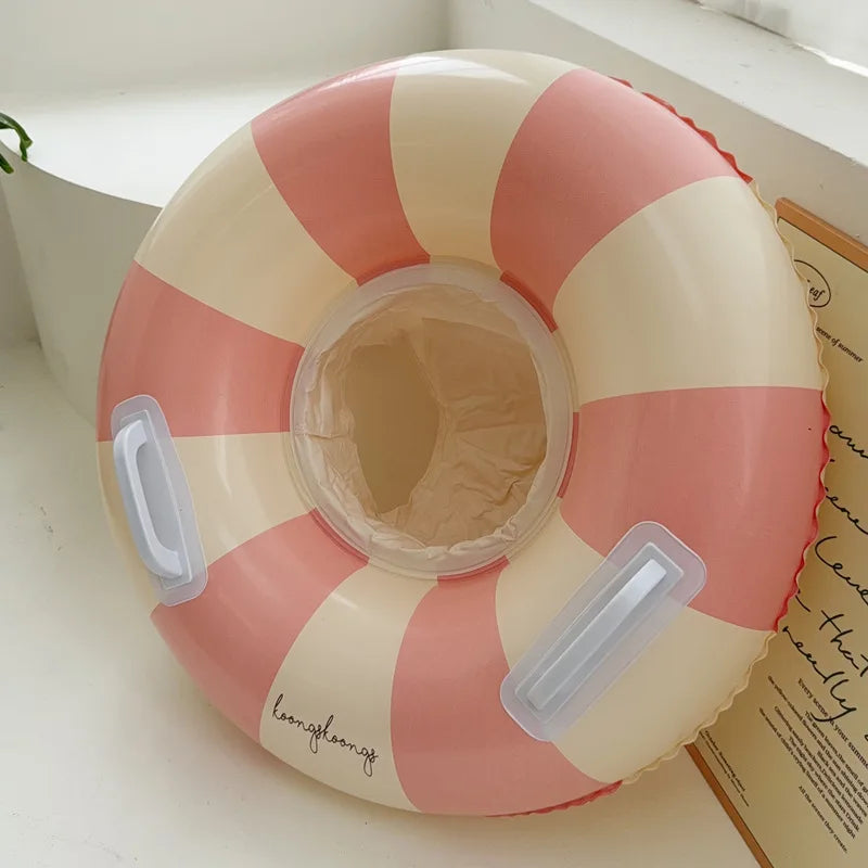 Boia Inflável para Bebé e Criança | Anel de Natação para Piscina | 1 a 5 Anos