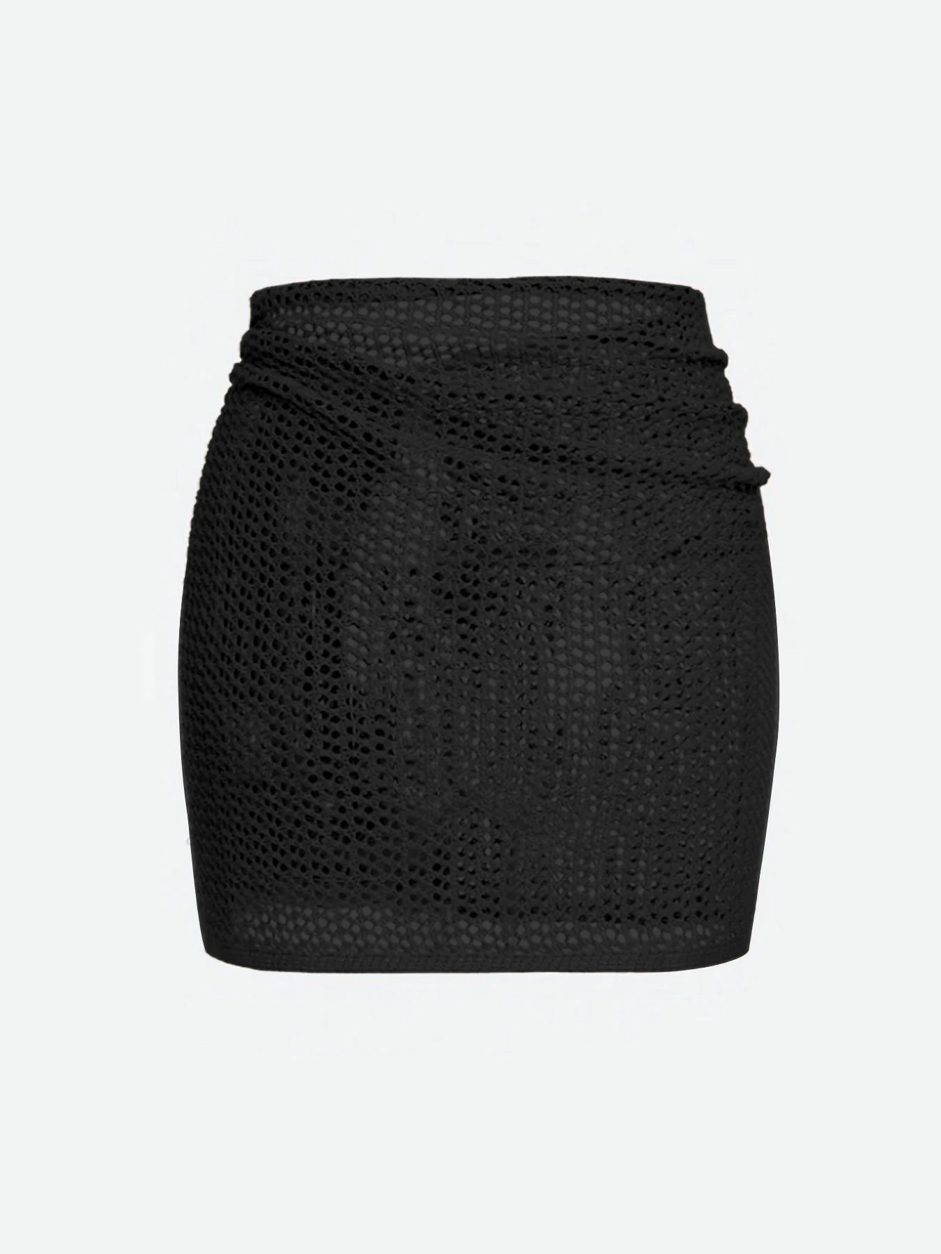 Saia Curta de Malha Feminina para Praia | Estilo Casual de Verão