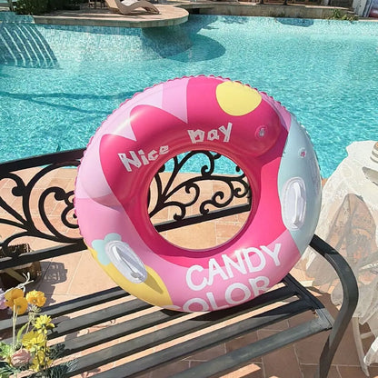Anel de Natação Inflável para Piscina | Adultos e Adolescentes