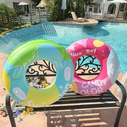 Anel de Natação Inflável para Piscina | Adultos e Adolescentes
