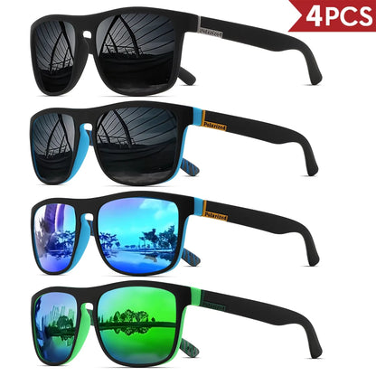 Óculos de Sol Desportivos Polarizados UV400 | Armação Leve em PC | Unissex