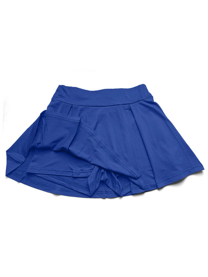 Saia Mini Plissada com Shorts de Segurança | Estilo Vintage Escola Americana