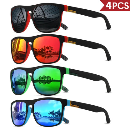 Óculos de Sol Desportivos Polarizados UV400 | Armação Leve em PC | Unissex