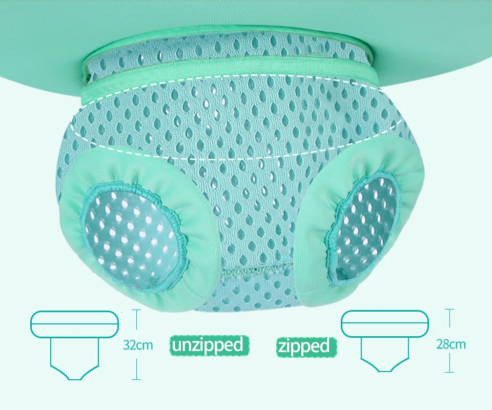 Mambobaby-bebê flutuador com assento, grande anel de natação para bebê, acessórios de piscina, brinquedos de jogos de piscina, 6-18-24 meses