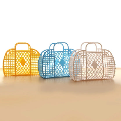 Saco Tote de Gelatina para Praia | Eco-Friendly Reutilizável | Verão