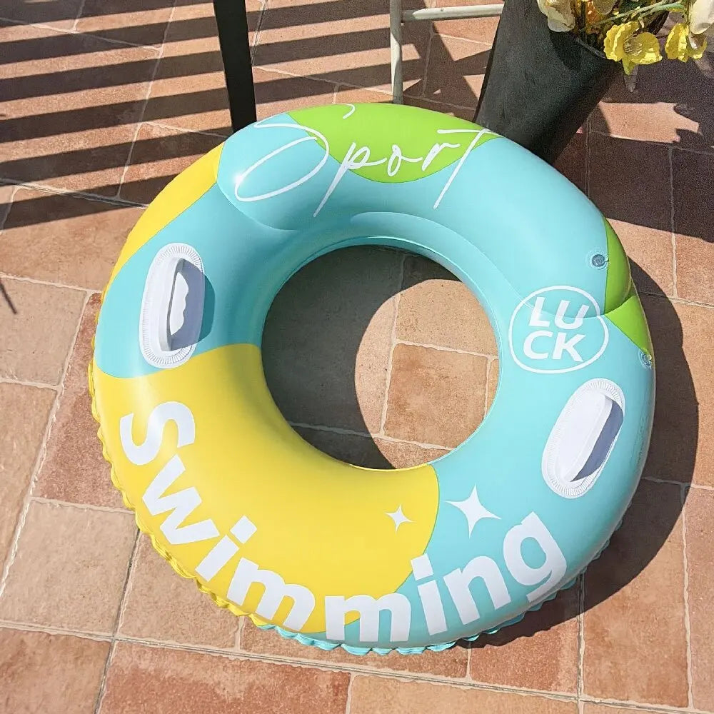 Anel de Natação Inflável para Piscina | Adultos e Adolescentes