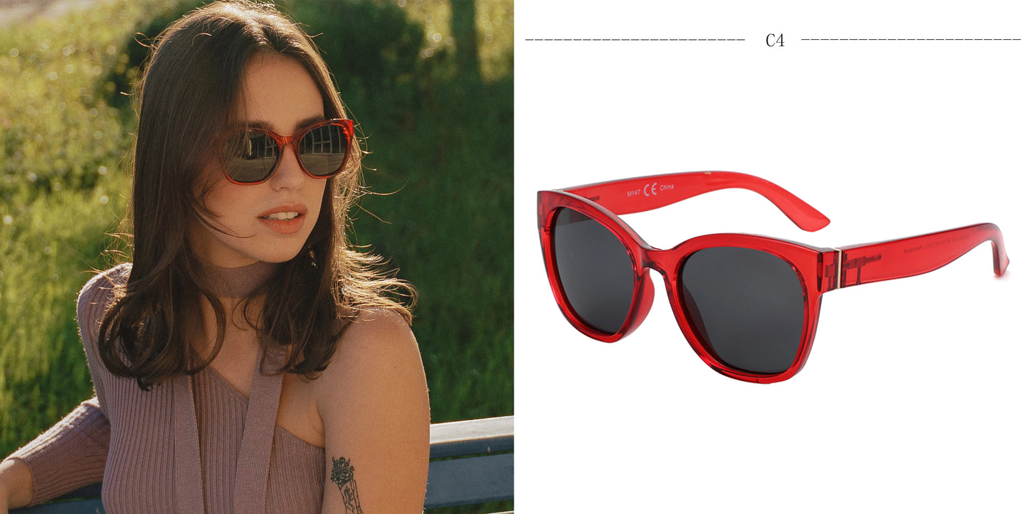 Óculos de Sol Femininos Olho de Gato UV400 | Polarizados | Proteção Solar
