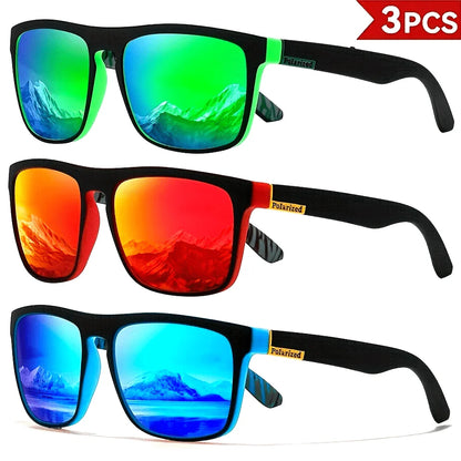 Óculos de Sol Desportivos Polarizados UV400 | Armação Leve em PC | Unissex