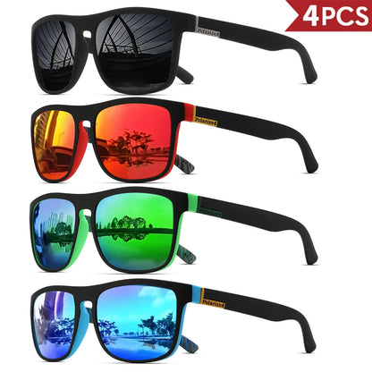 Óculos de Sol Desportivos Polarizados UV400 | Armação Leve em PC | Unissex