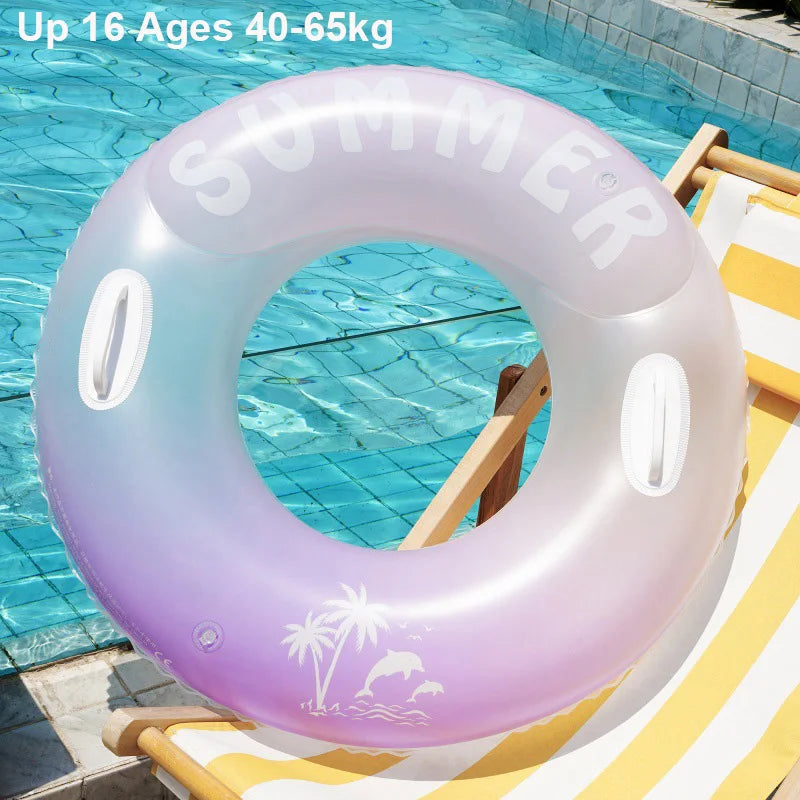 Anel de Natação Inflável para Piscina | Adultos e Adolescentes