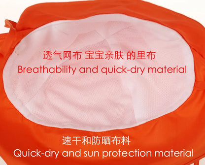 Chapéu de Sol para Bebé Ajustável SPF 50+ | Proteção UV | Verão