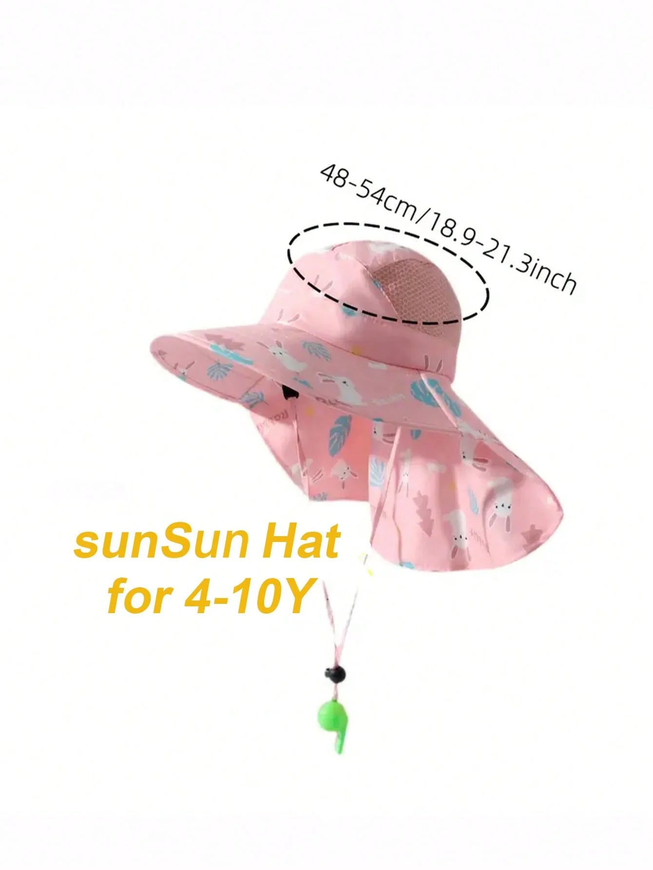 Chapéu de Sol Infantil com Proteção UV | Meninos e Meninas | Verão