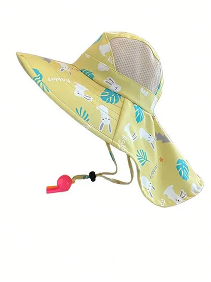 Chapéu de Sol Infantil com Proteção UV | Meninos e Meninas | Verão