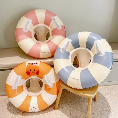 Boia Inflável para Bebé e Criança | Anel de Natação para Piscina | 1 a 5 Anos