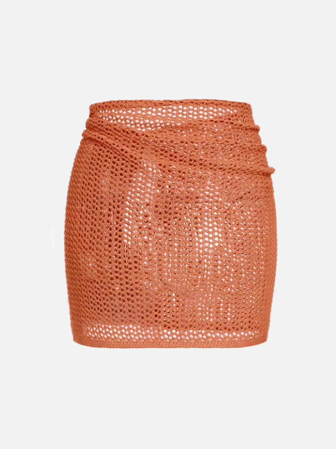 Saia Curta de Malha Feminina para Praia | Estilo Casual de Verão