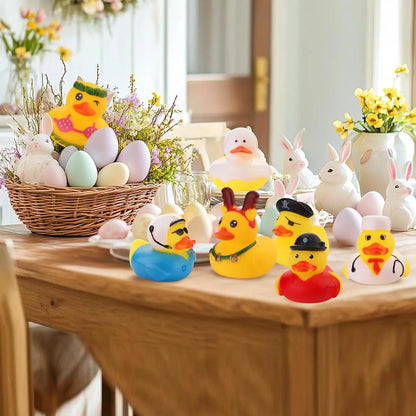 Patos de Borracha Coloridos para Bebés e Crianças | Brinquedos de Banho e Piscina