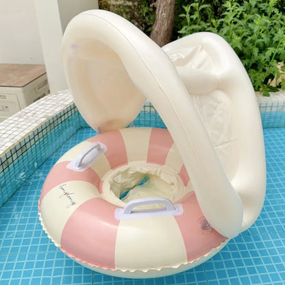 Boia Inflável para Bebé e Criança | Anel de Natação para Piscina | 1 a 5 Anos