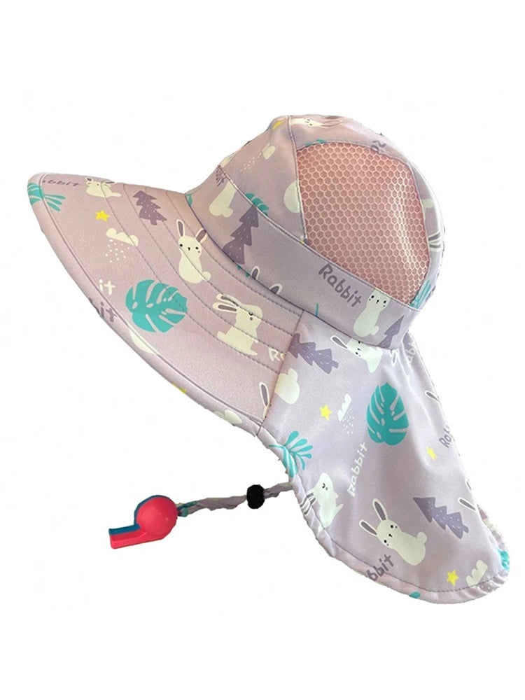 Chapéu de Sol Infantil com Proteção UV | Meninos e Meninas | Verão