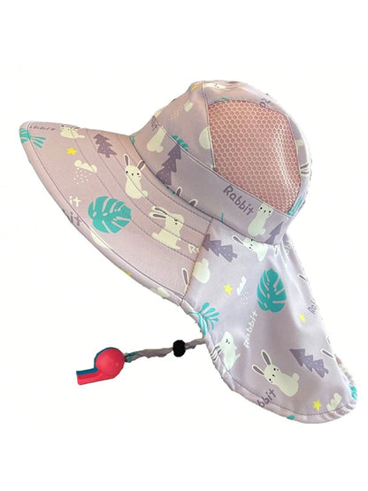 Chapéu de Sol Infantil com Proteção UV | Meninos e Meninas | Verão