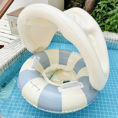 Boia Inflável para Bebé e Criança | Anel de Natação para Piscina | 1 a 5 Anos