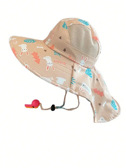 Chapéu de Sol Infantil com Proteção UV | Meninos e Meninas | Verão