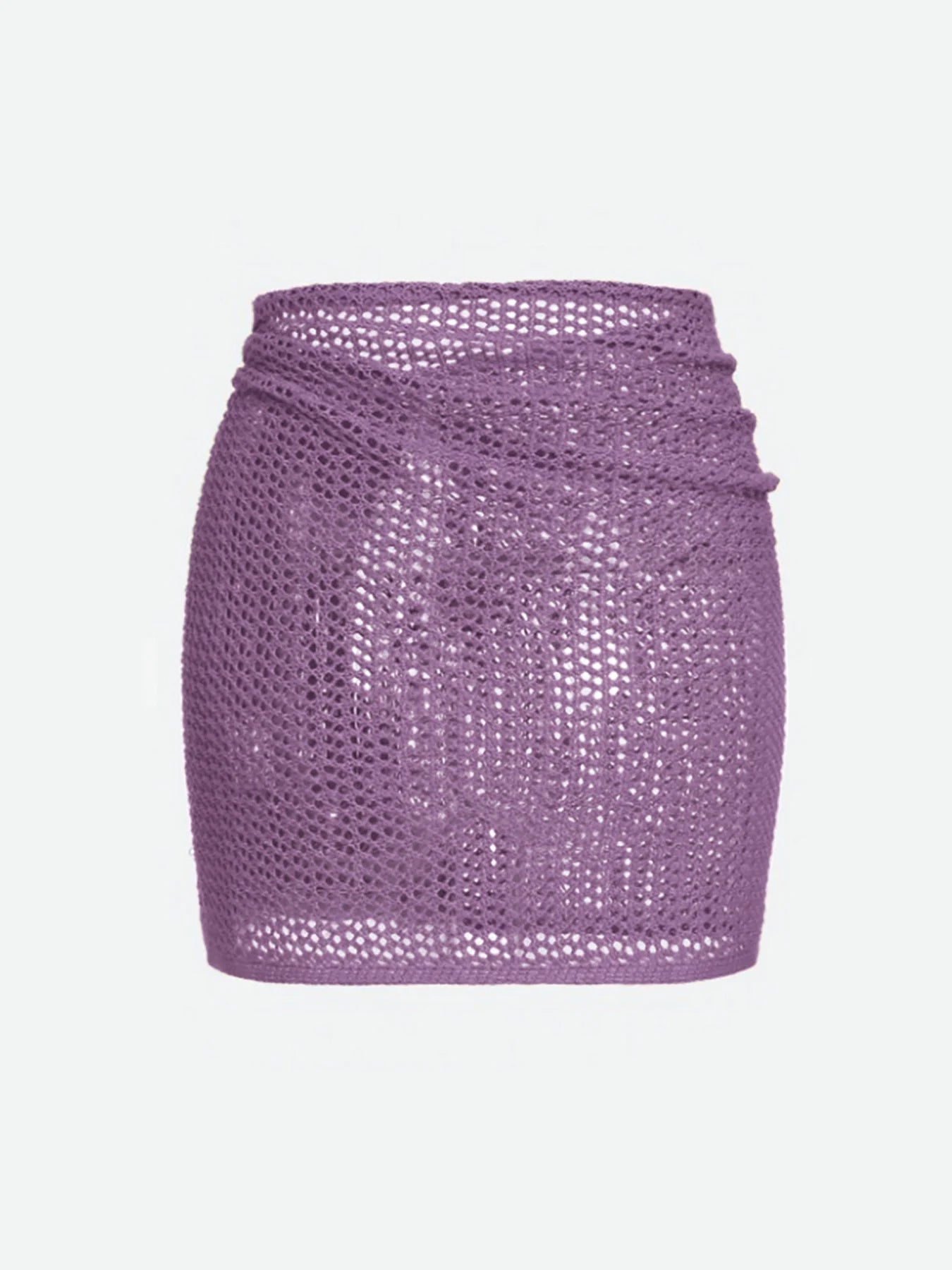 Saia Curta de Malha Feminina para Praia | Estilo Casual de Verão