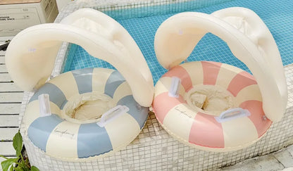 Boia Inflável para Bebé e Criança | Anel de Natação para Piscina | 1 a 5 Anos