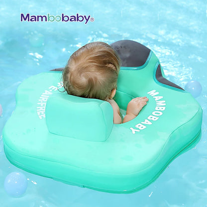 Mambobaby-bebê flutuador com assento, grande anel de natação para bebê, acessórios de piscina, brinquedos de jogos de piscina, 6-18-24 meses