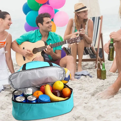 Bolsa de Praia Transparente em Malha | Alta Capacidade | Dupla Camada