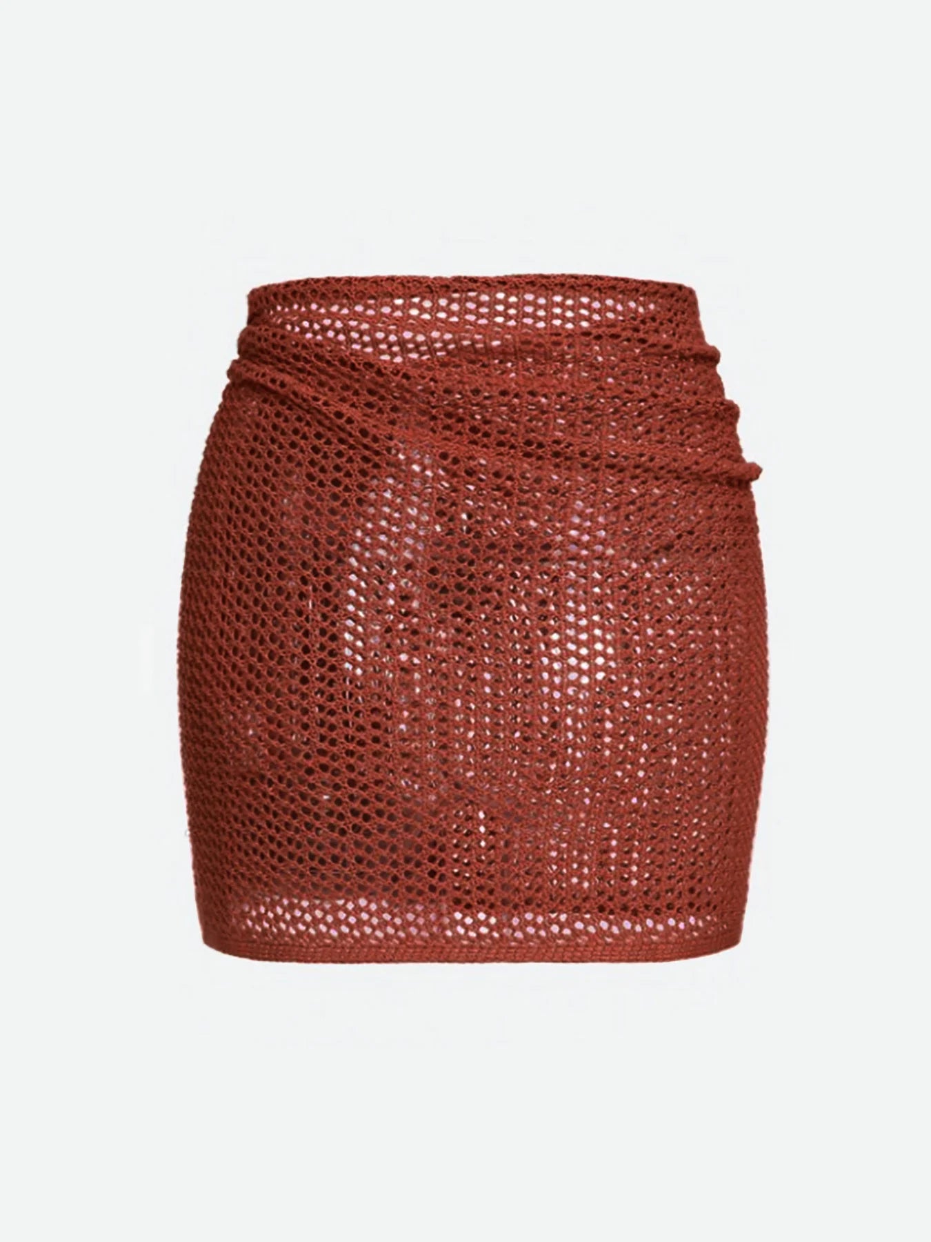 Saia Curta de Malha Feminina para Praia | Estilo Casual de Verão