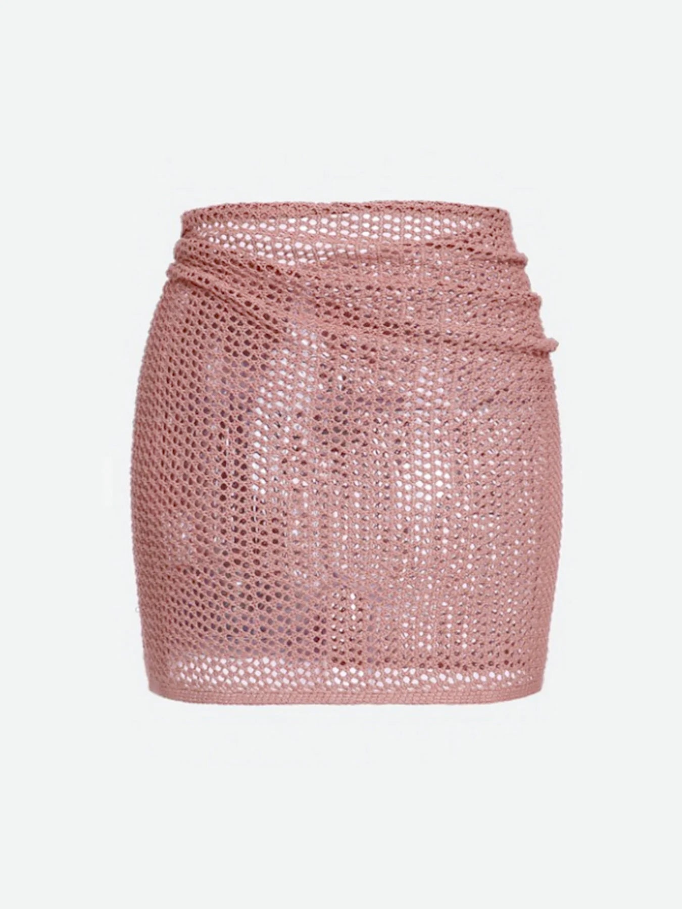 Saia Curta de Malha Feminina para Praia | Estilo Casual de Verão