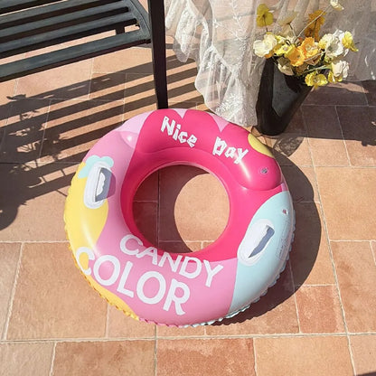 Anel de Natação Inflável para Piscina | Adultos e Adolescentes