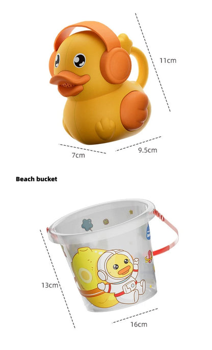 Conjunto de Brinquedos de Praia para Crianças | Balde, Pá e Ferramentas de Areia