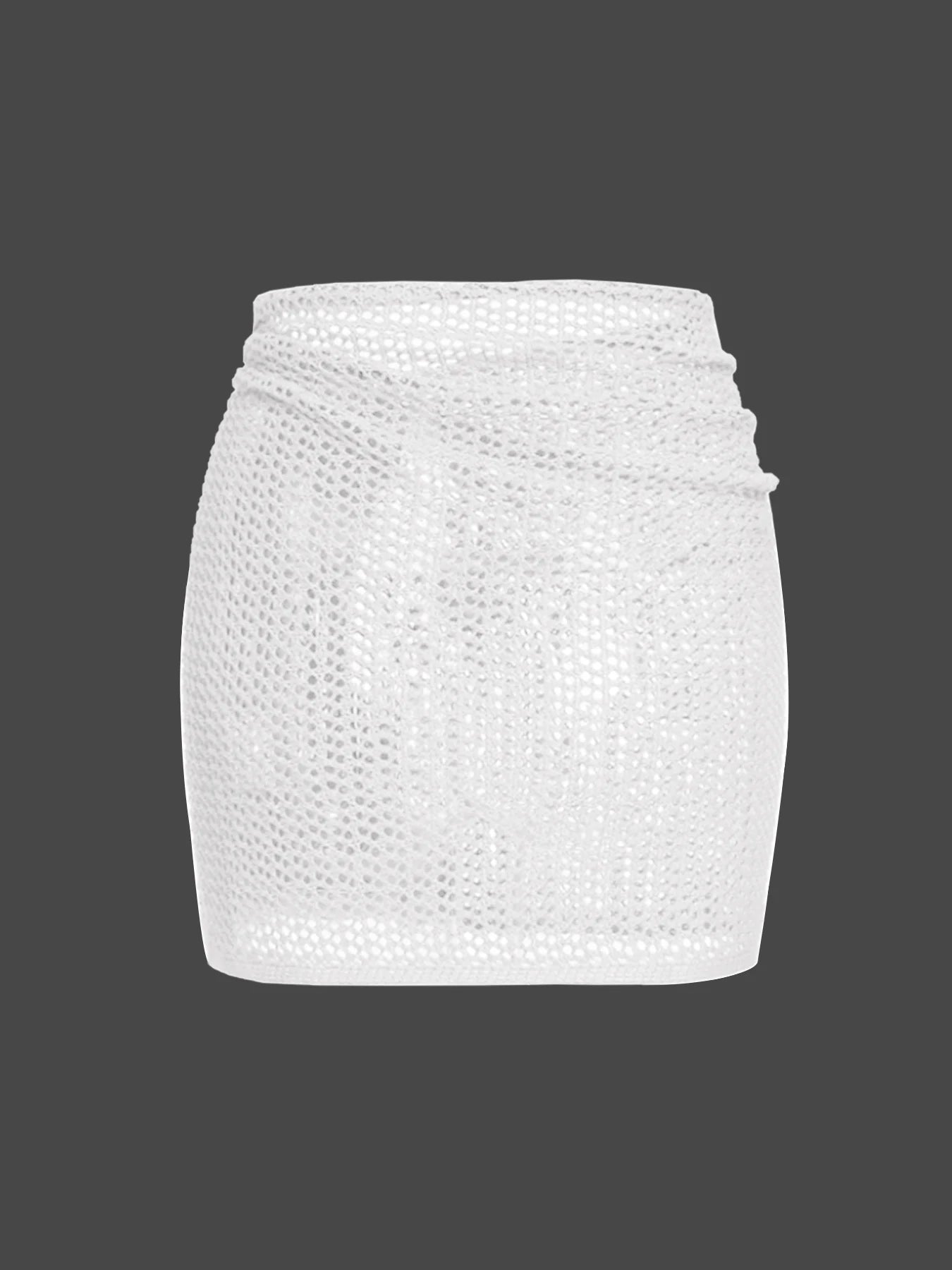 Saia Curta de Malha Feminina para Praia | Estilo Casual de Verão
