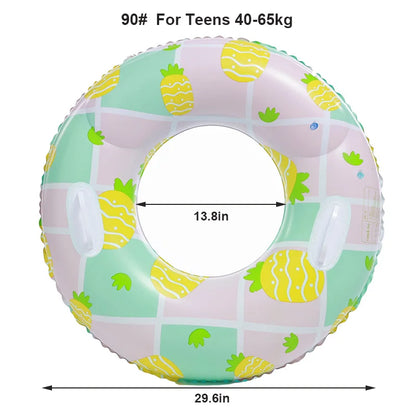 Anel de Natação Inflável para Piscina | Adultos e Adolescentes