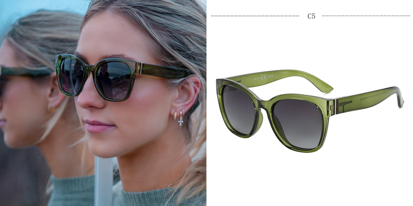 Óculos de Sol Femininos Olho de Gato UV400 | Polarizados | Proteção Solar