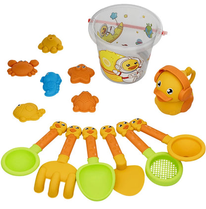 Conjunto de Brinquedos de Praia para Crianças | Balde, Pá e Ferramentas de Areia
