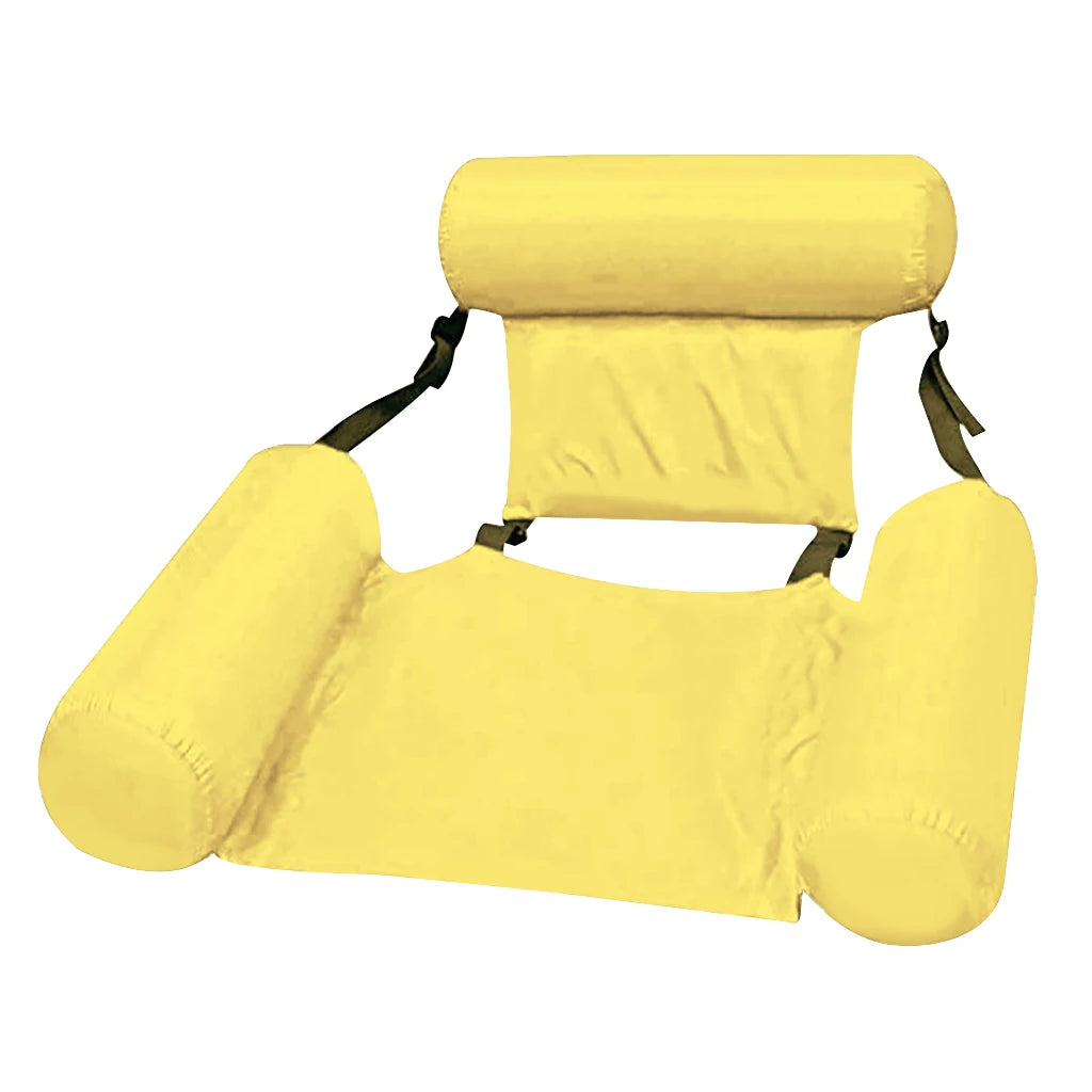 Colchão Inflável Flutuante para Piscina | Espreguiçadeira Aquática para Adultos