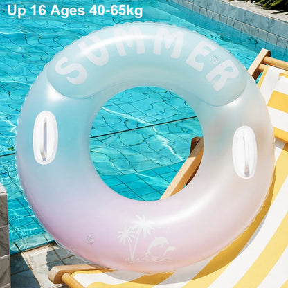 Anel de Natação Inflável para Piscina | Adultos e Adolescentes