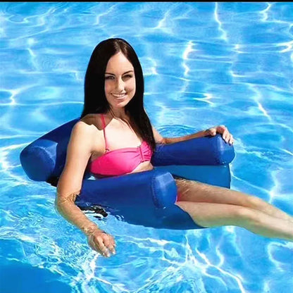 Colchão Inflável Flutuante para Piscina | Espreguiçadeira Aquática para Adultos