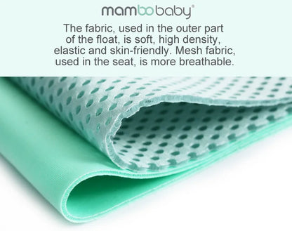 Mambobaby-bebê flutuador com assento, grande anel de natação para bebê, acessórios de piscina, brinquedos de jogos de piscina, 6-18-24 meses